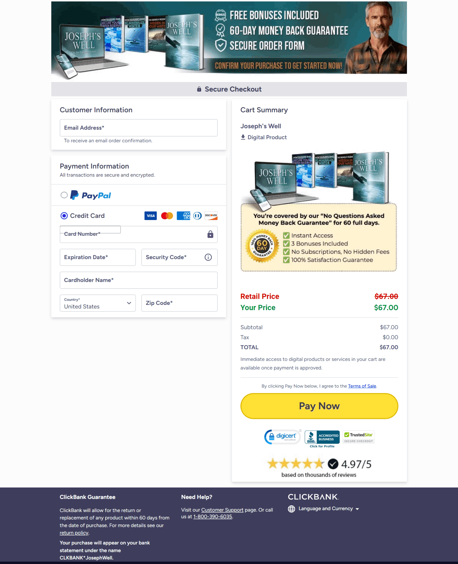 josephs-well-system-system-secure-checkout